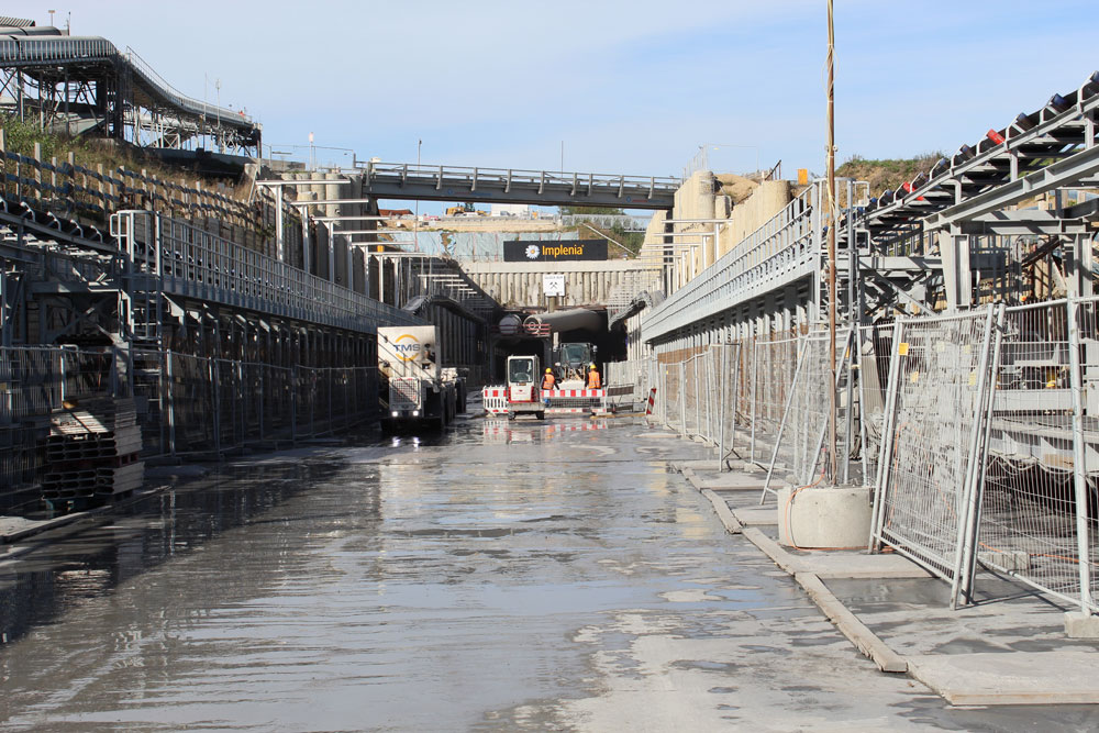 Bauprojekt Albvorlandtunnel Stepbloc F