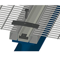 Screw Connection to an HM 50/30 Halfen Rail