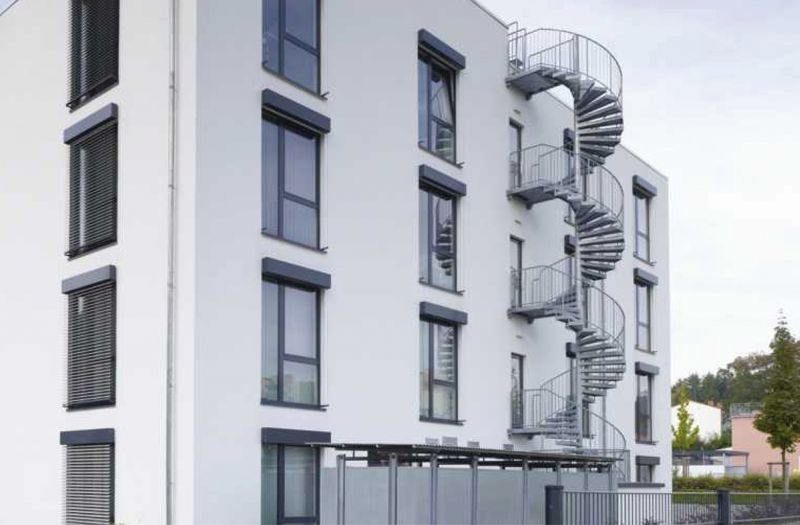 Fire Escapes / Fire Exit Stairs Spiral staircases