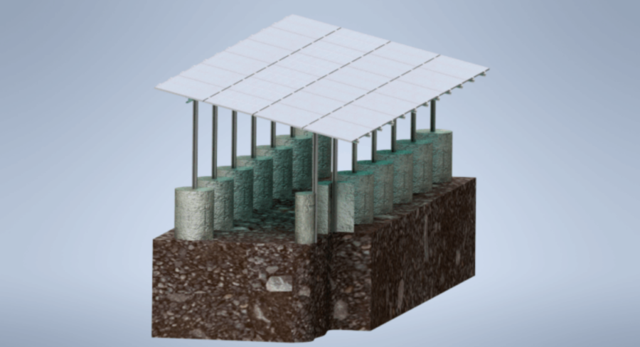 Betonfundament