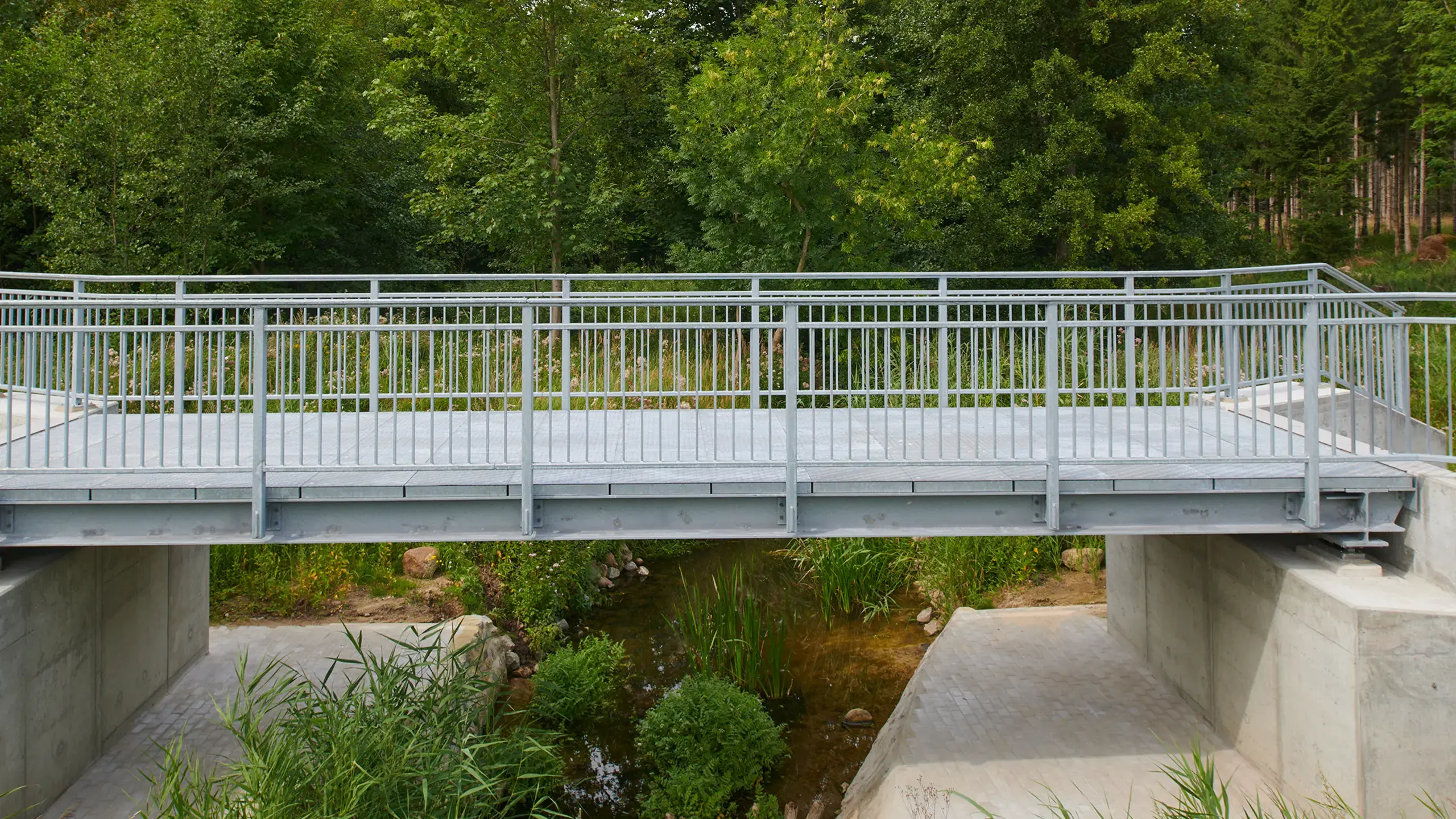 Inspiration & Projekte: Bridge decking with tear plate Gelbensande