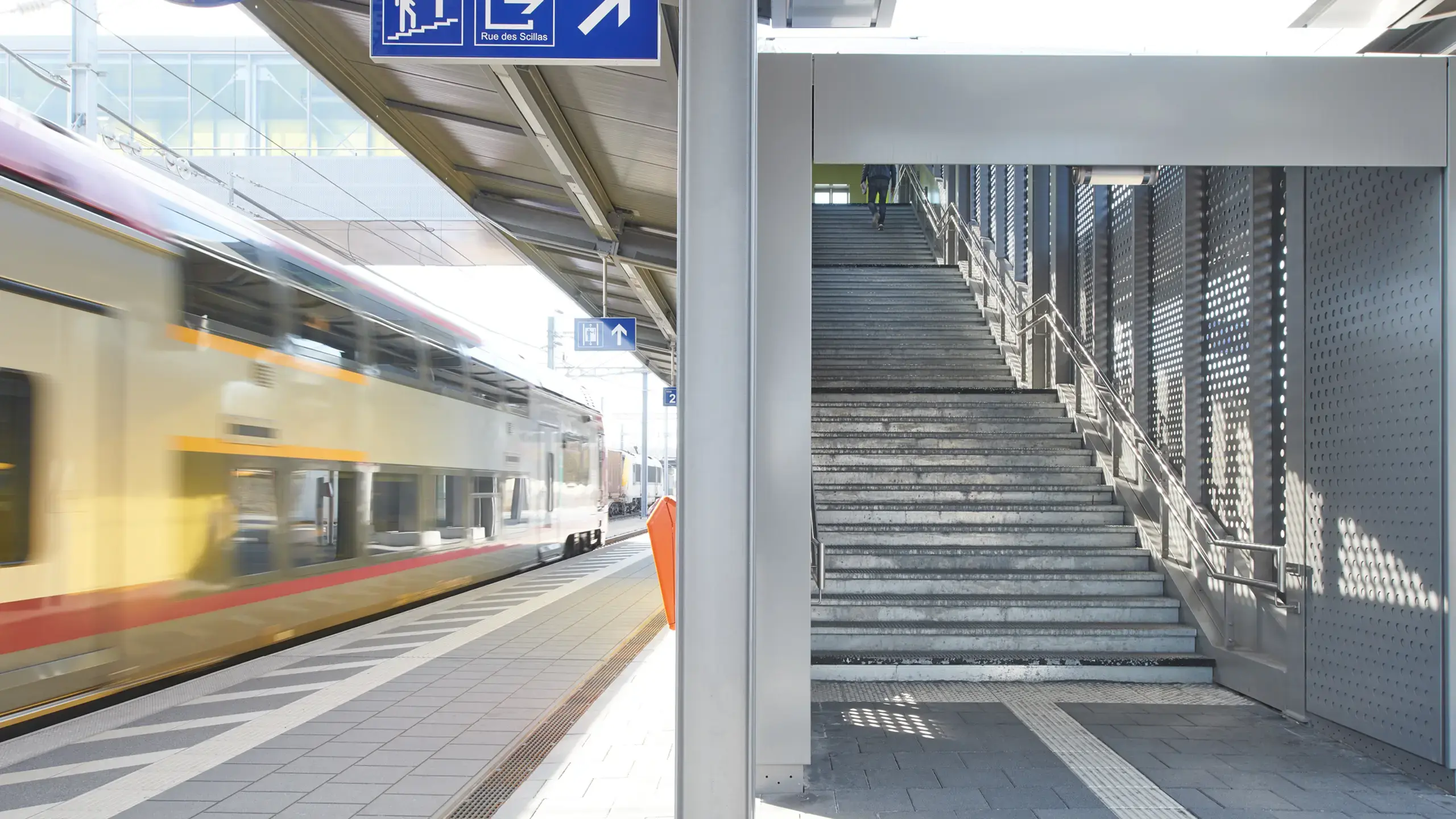 Inspiration & Projekte: Bahnhof Howald Luxemburg