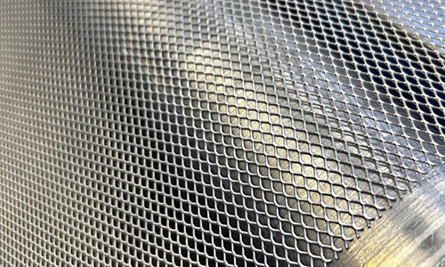 Expanded metal mesh sizes