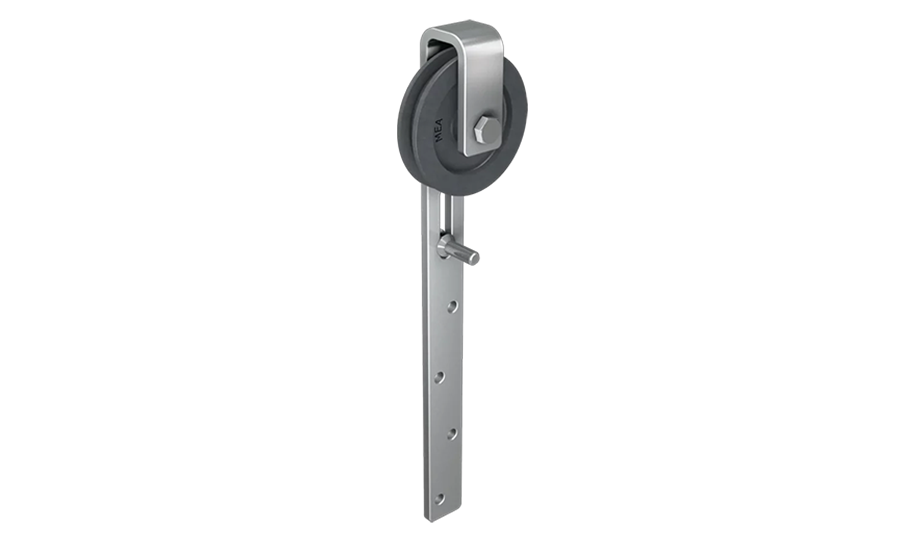 Cast rollers for sliding gates