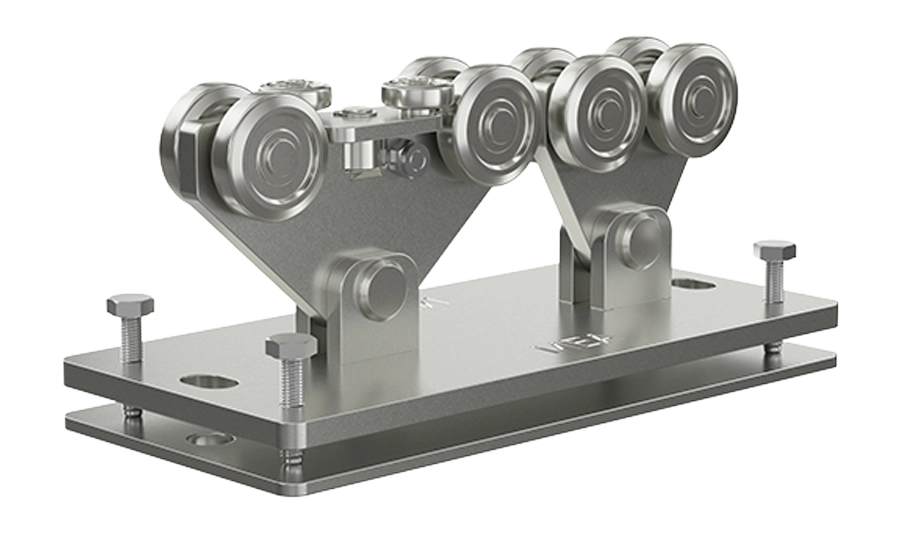Fittings for self-supporting doors