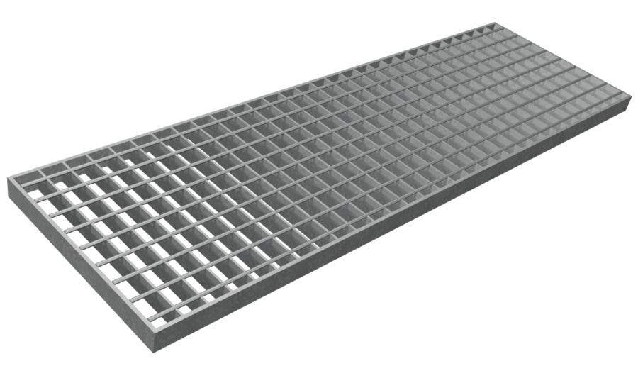 Press-Welded Gratings with Smooth Round Bars