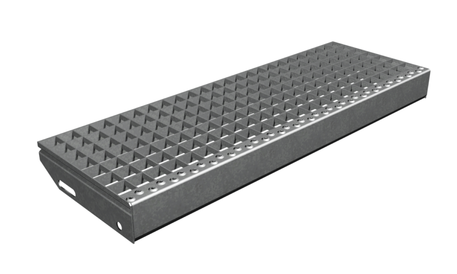 Press grate steps